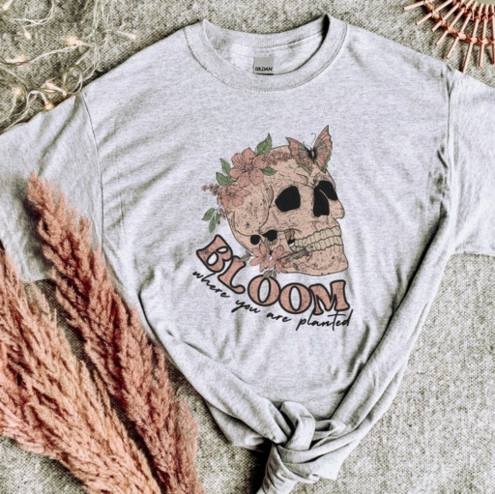 Bloom Where You Are Planted Graphic Tee